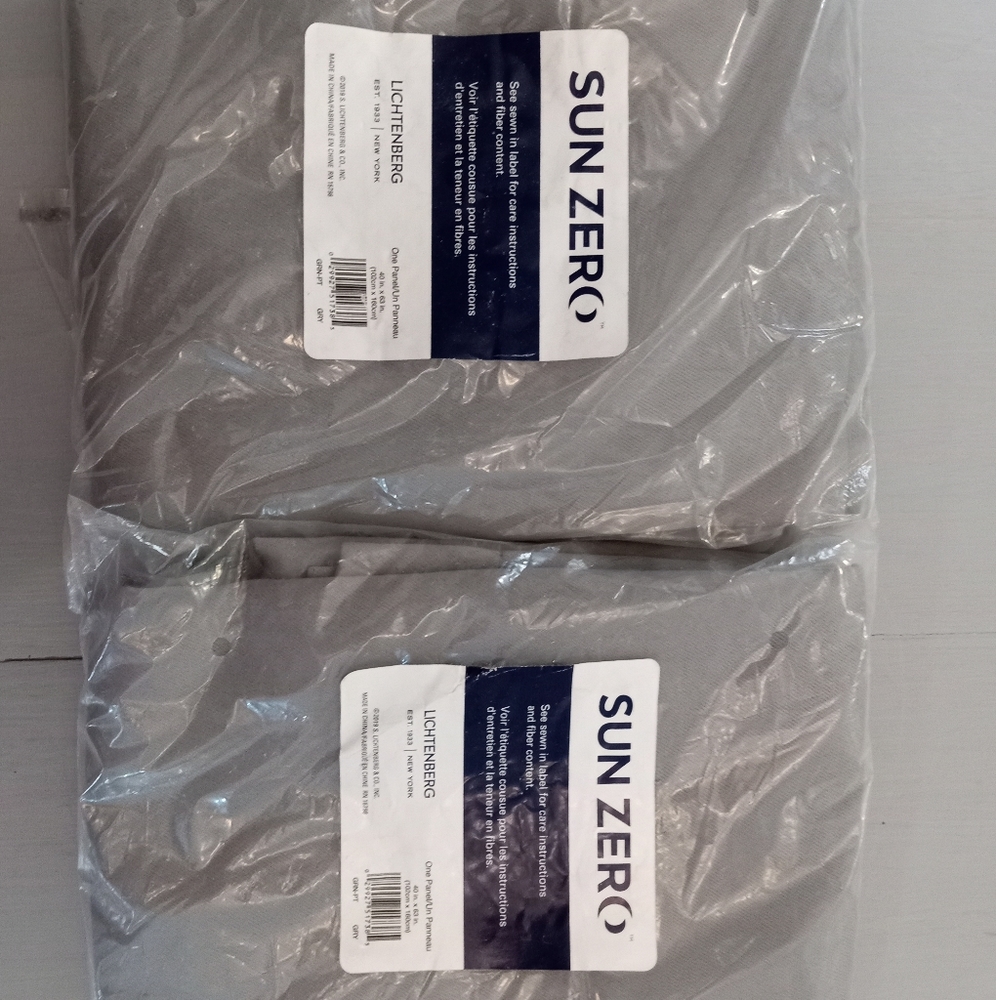 New Sun Zero curtains